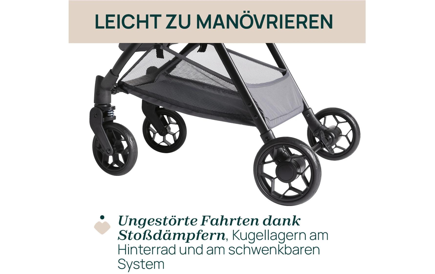 Buggy Urbino Grayness<br>Sportwagen für Kinder ab Geburt bis 22 kg