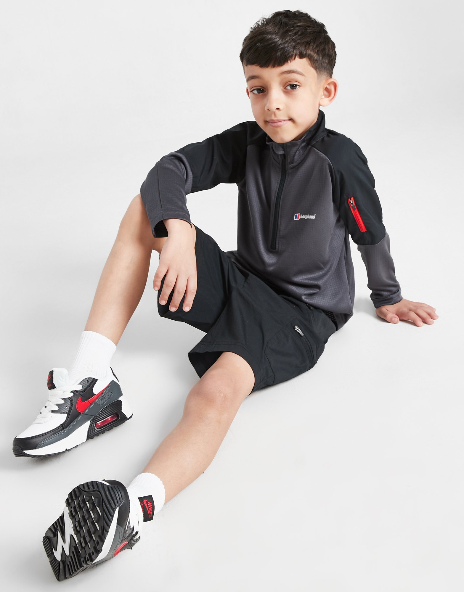 Berghaus Ensemble Haut Zippé/Short Trek Enfant