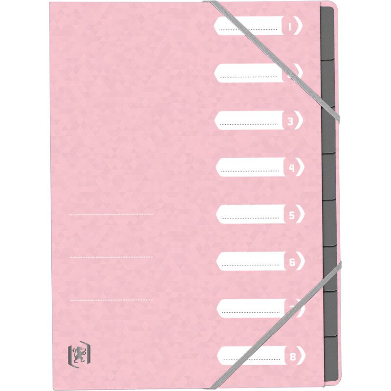Trieur standard Oxford A4 8 positions couverture carte