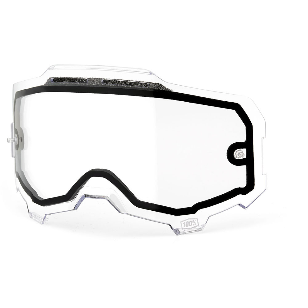 100% - Double écran Armega ventilé Transparent