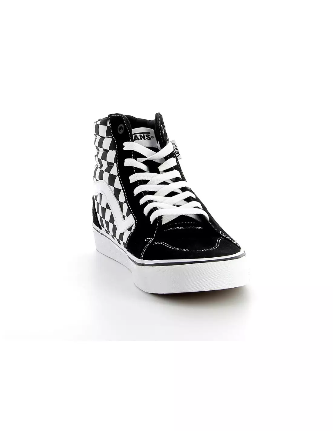 VANS FILMOR CHECKERBOARD - Sneakers Blackwhite
