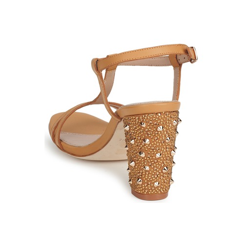 Lola Cruz - STUDDED - BEIGE/TAN