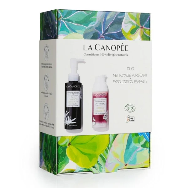 La canopée Coffret Duo Nettoyant Purifiant et Exfoliation Parfaite 1 coffret / 2 produits