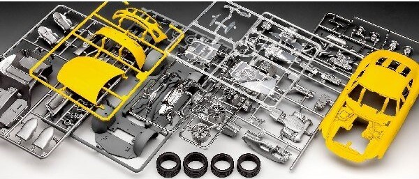 Revell - Mercedes Amg Gt Bil Byggesæt - 1:24 - Level 3 - 07028