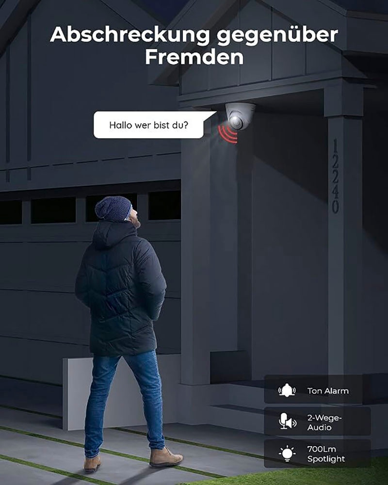 Reolink Überwachungskamera »P434 PoE Cam« Aussenbereich