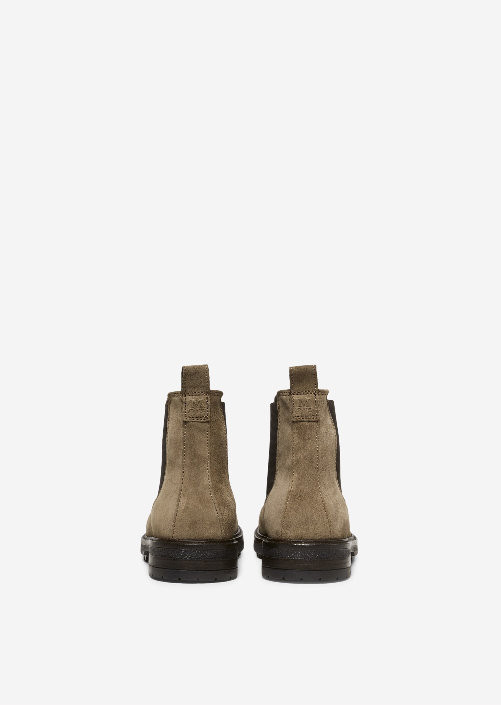 Chelsea-Boot aus edlem Velours-Rindleder