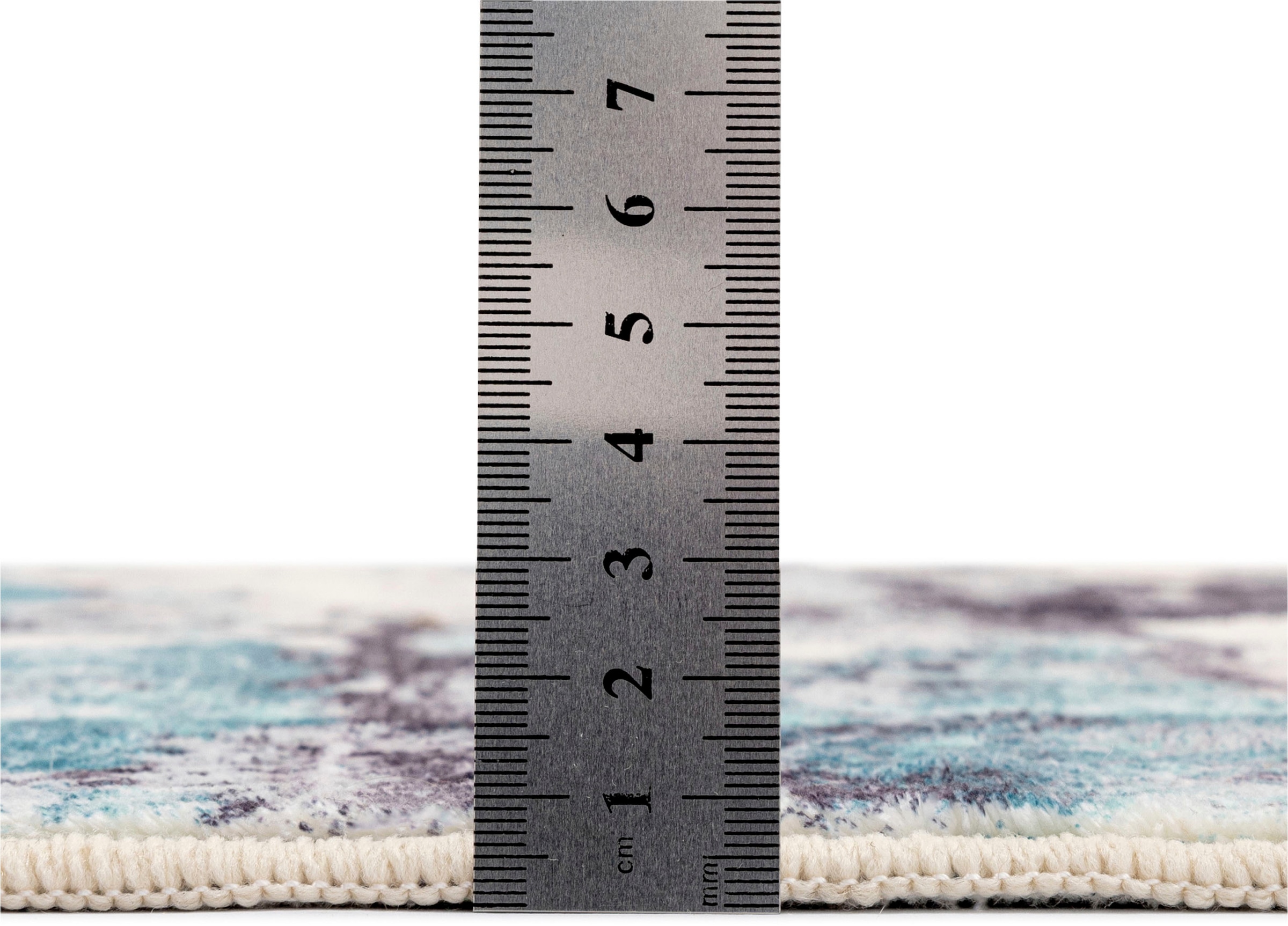Gino Falcone Badematte »Ariella GF-148« Höhe 7 mm rutschhemmend beschichtet fussbodenheizungsgeeignet Badteppich, bedruckt, modernes Design, weich & kuschelig