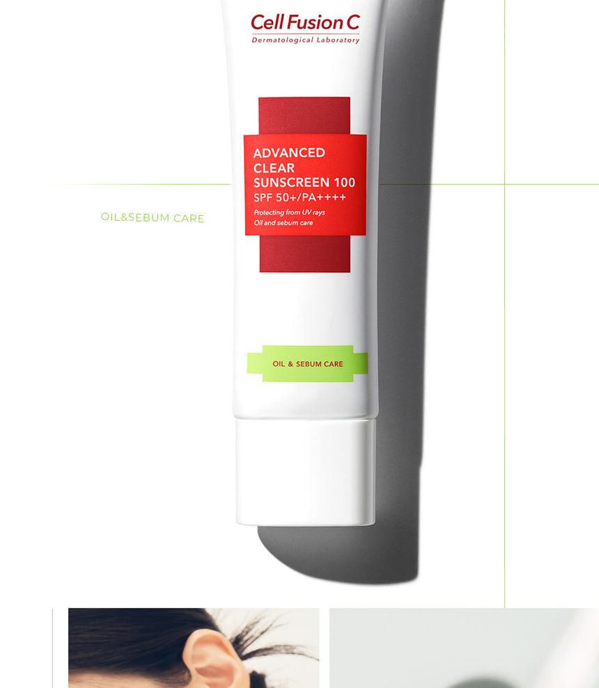 Cell Fusion C - Geavanceerde heldere zonnebrandcrème 100