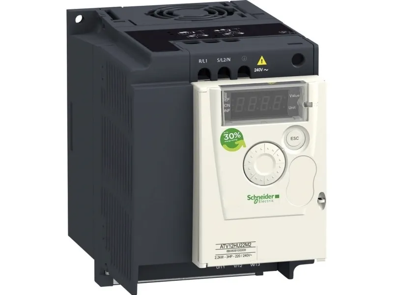 Schneider Electric ATV12HU22M2, IP20, -10 - 50 °C, -25 - 70 °C, 5 - 95%, 1000 - 2000 m, 200 - 240 V