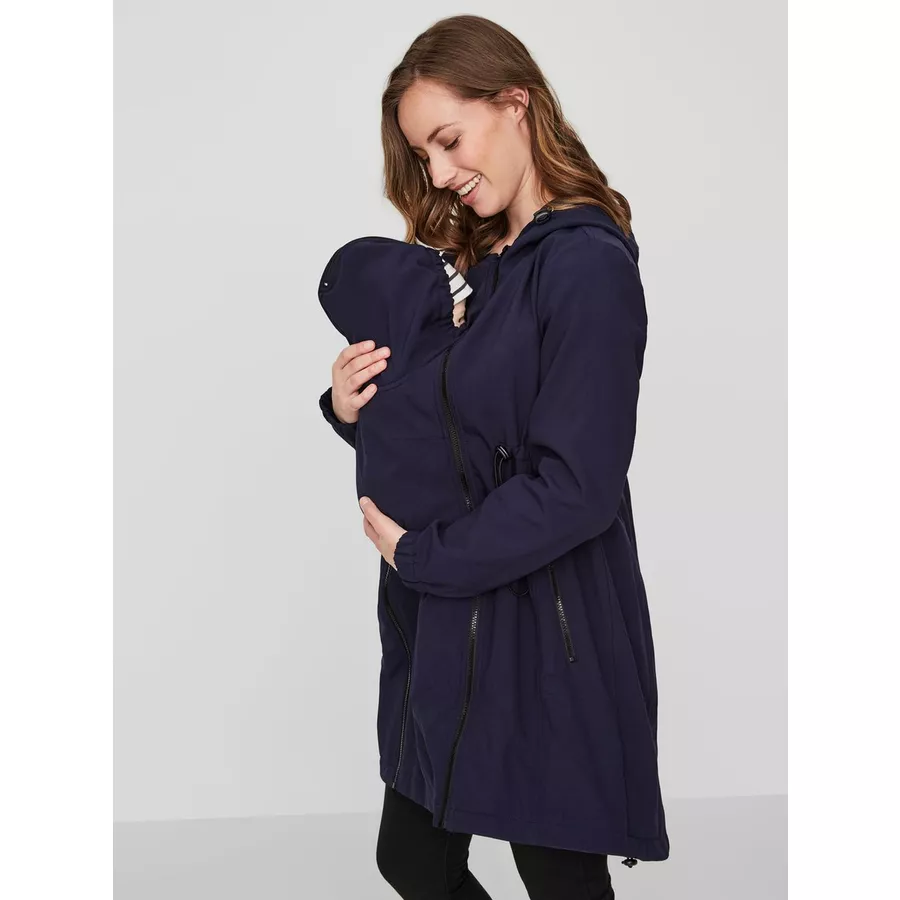 mama;licious Softshell-Tragemantel MLSHELLA Navy Blazer
