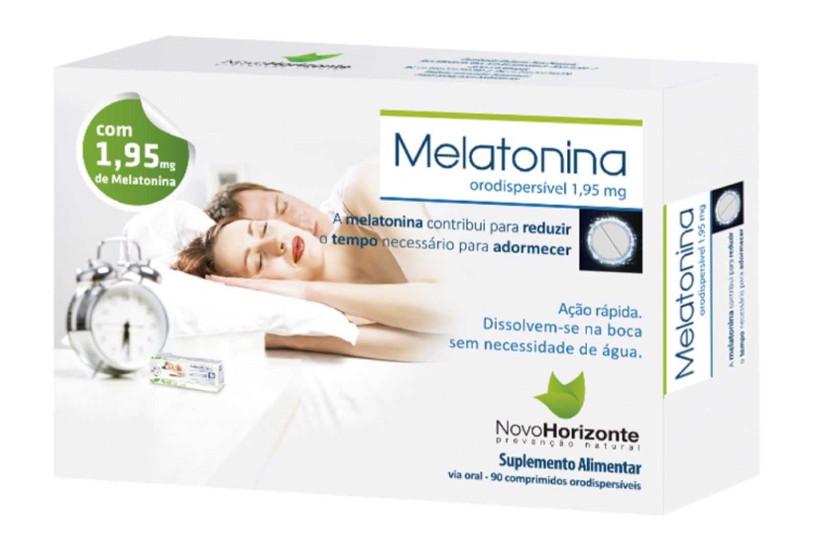 Novo Horizonte Melatonina Orodispersível 1,95 mg 90 comprimidos