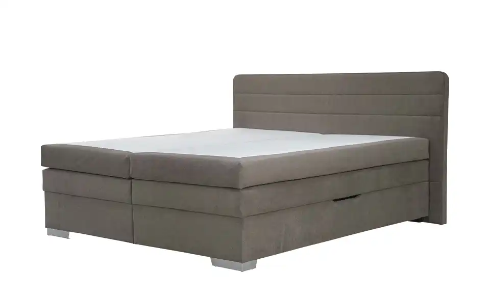 Boxspringbett Maria Taupe 180 cm