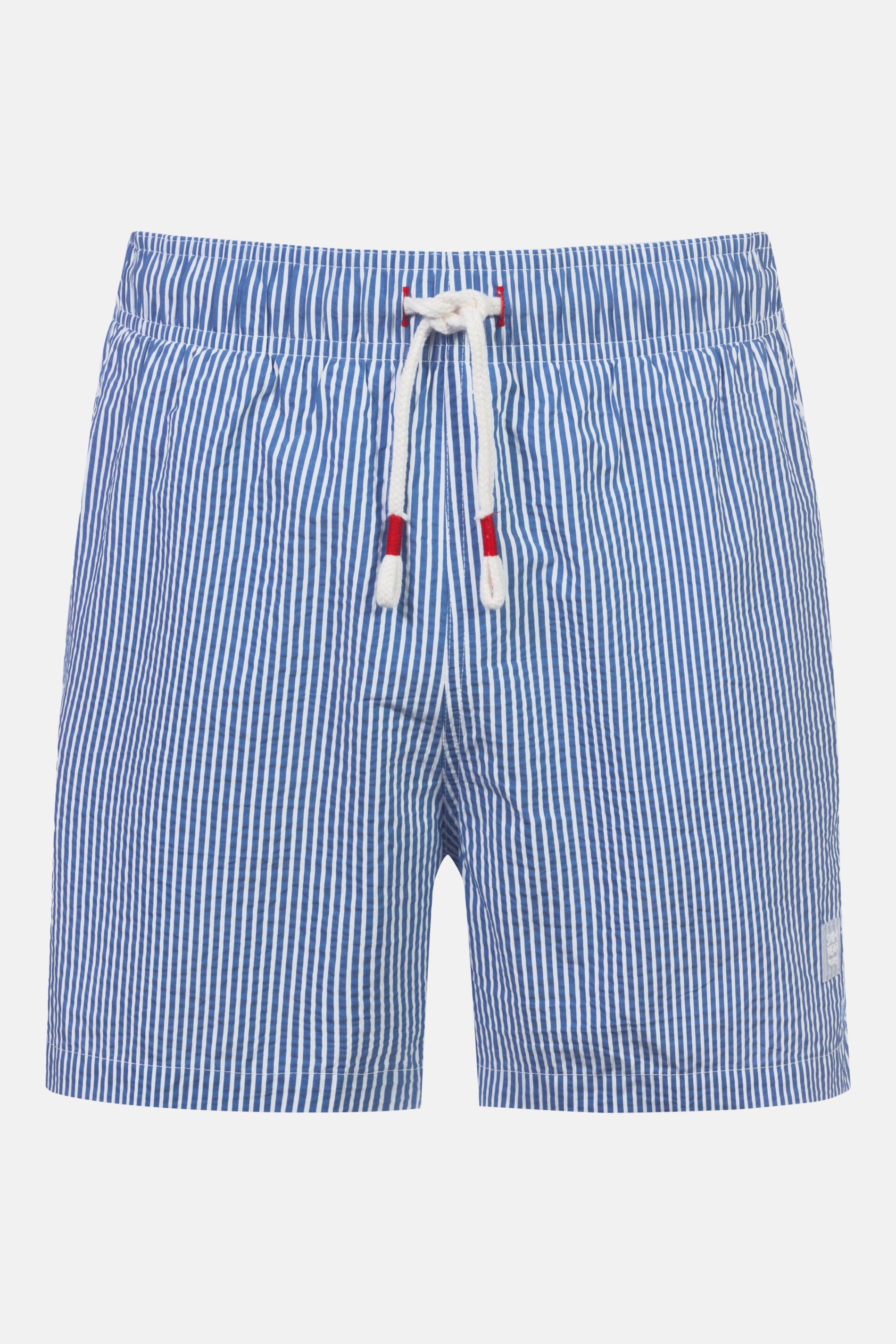 Badeshorts<br>Serie Seersucker Breeze Stripes