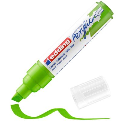 Edding 5000 - Marqueur acrylique - jaune vert