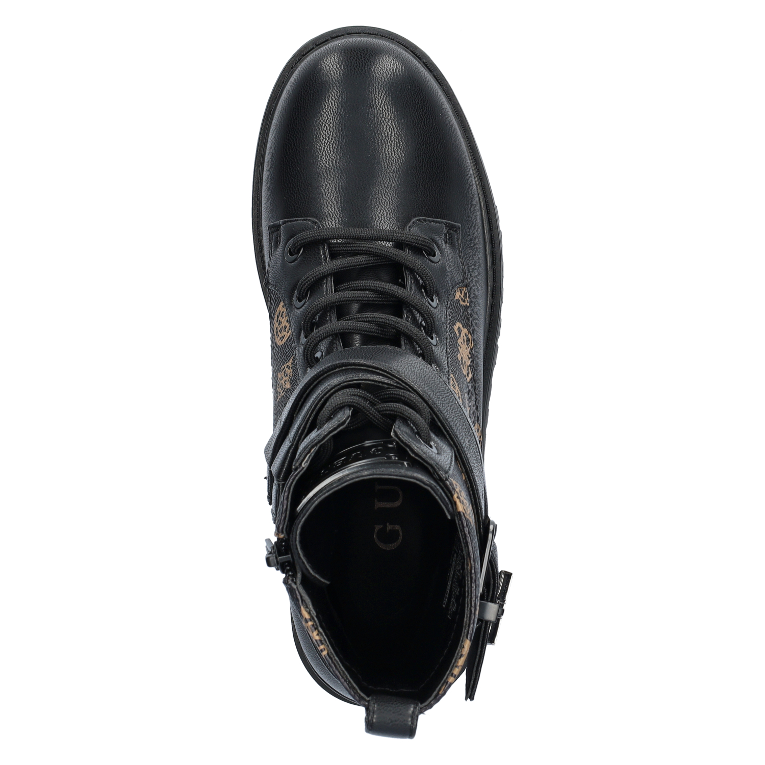 Olsy dames veterboot Guess Zwart