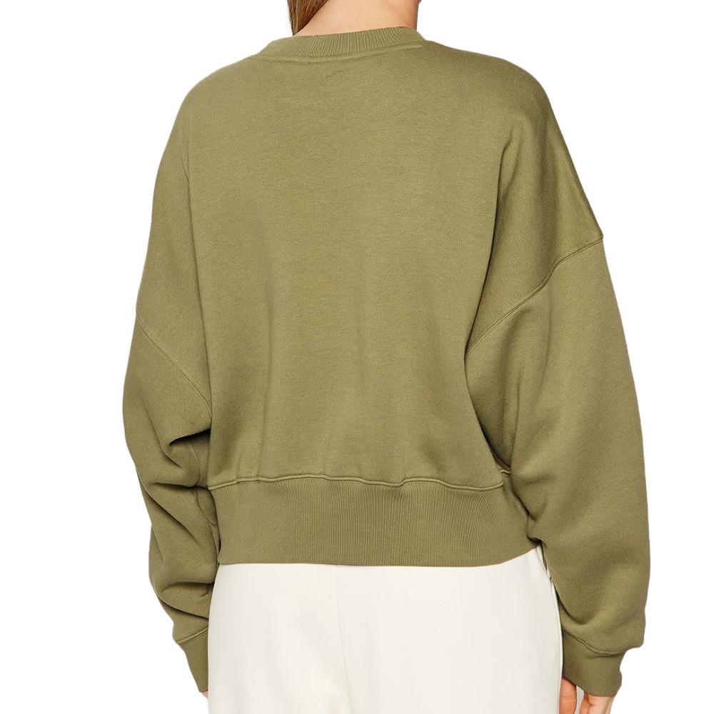 Adidas Sweat Kaki Femme Adidas Esential