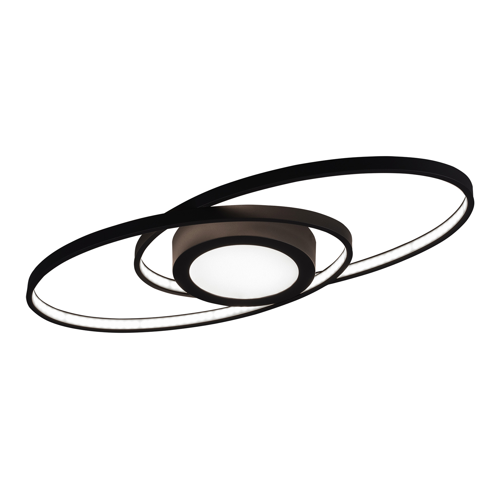 LED-Deckenlampe - anthrazit - 57 cm