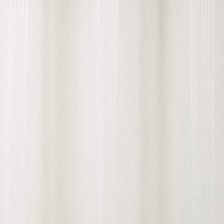 Voilage GoodHome Lota blanc l.140 x H.260 cm