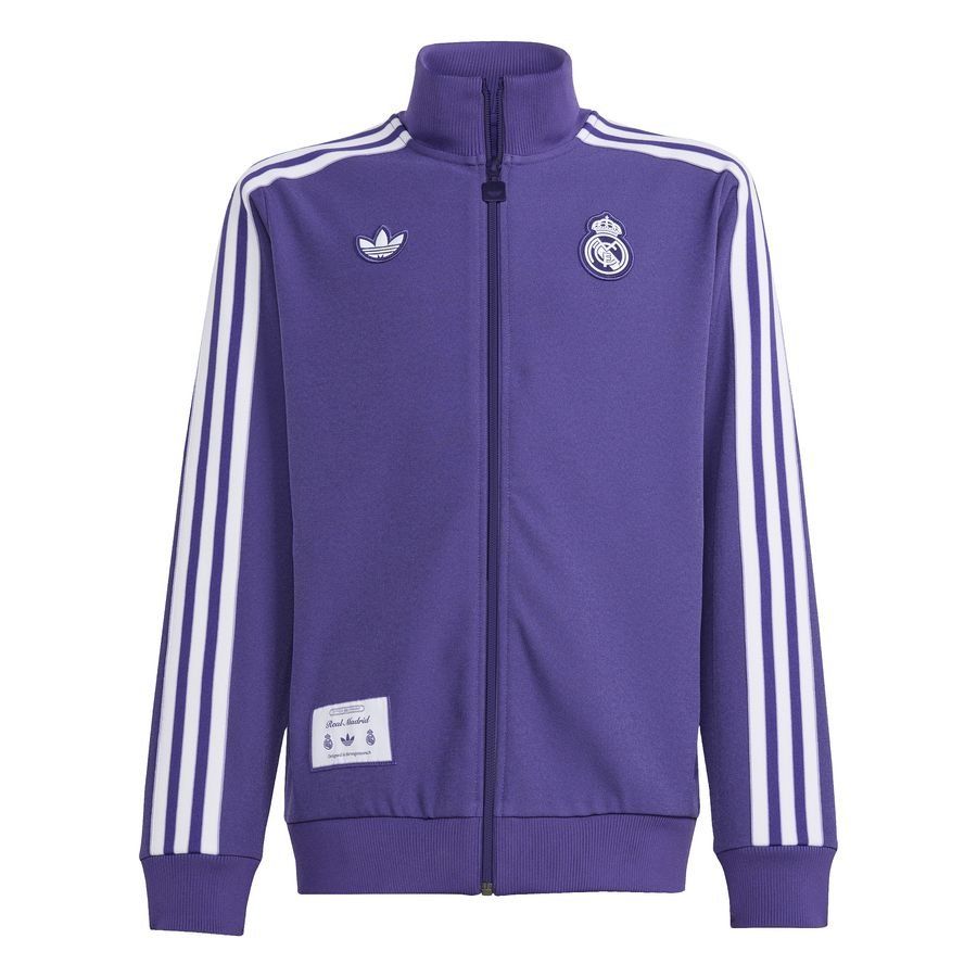 Real Madrid Haut d'Entraînement Terrace Icons - Violet Enfant