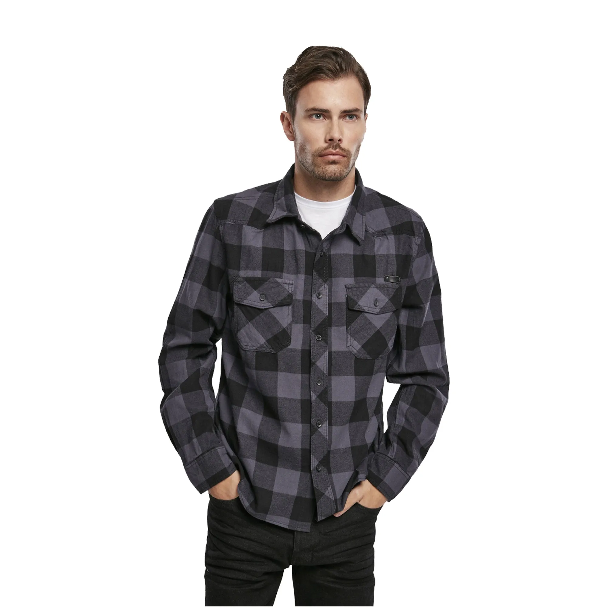 Brandit -  Hemd Check Shirt Longsleeve