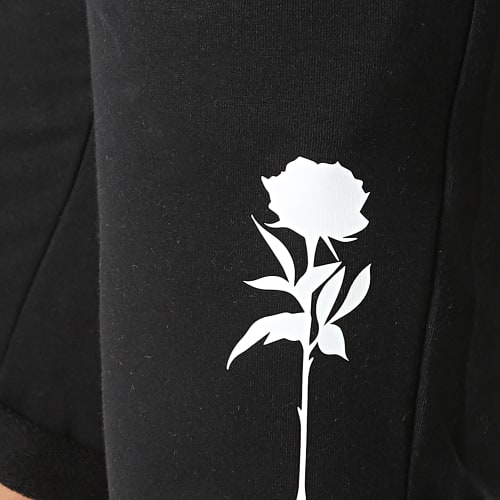 Short Jogging Rose Noir Blanc