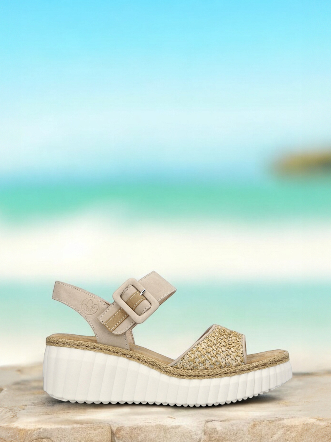 Rieker Celensa Sandal Beige