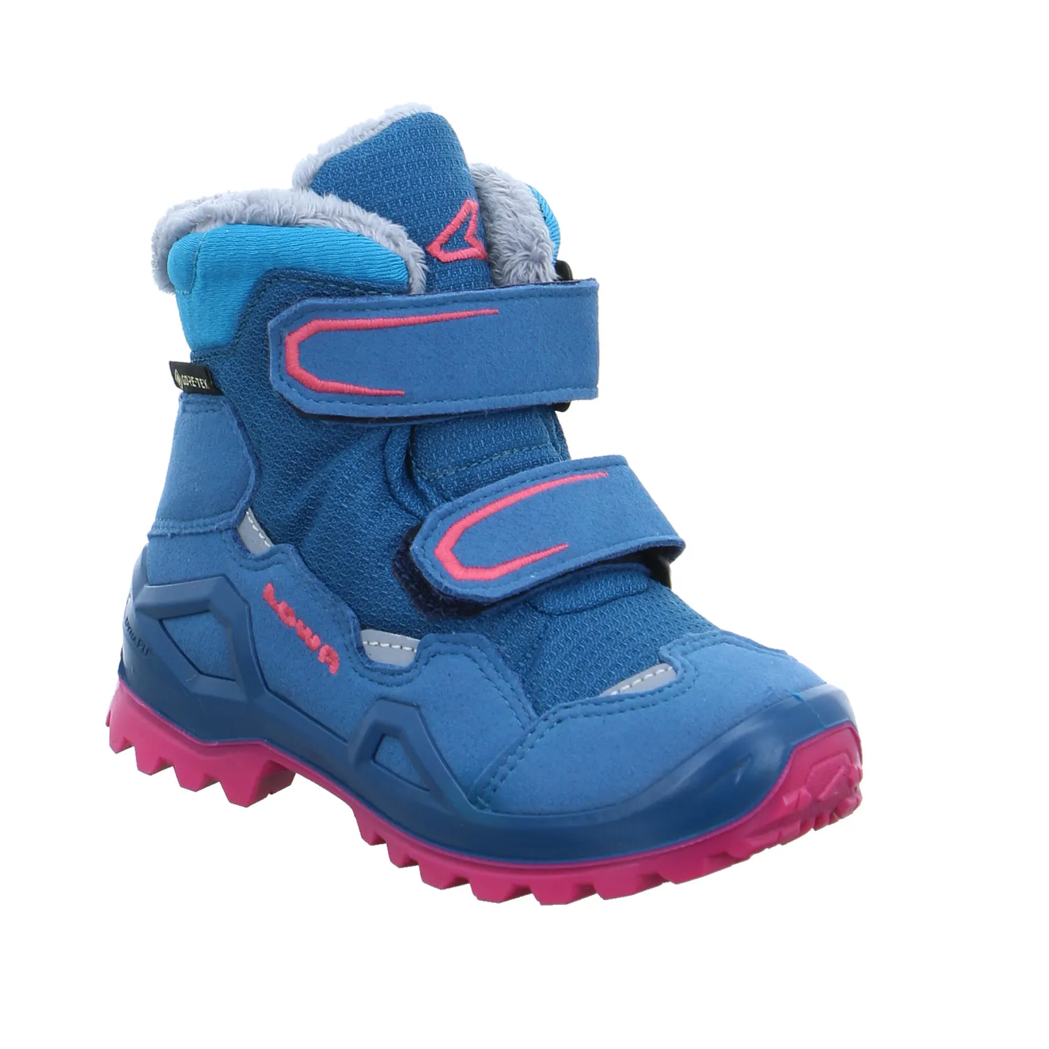 LOWA Kleinkinder-Snowboot  Membran Türkis Synthetik  Winterstiefel Mädchen