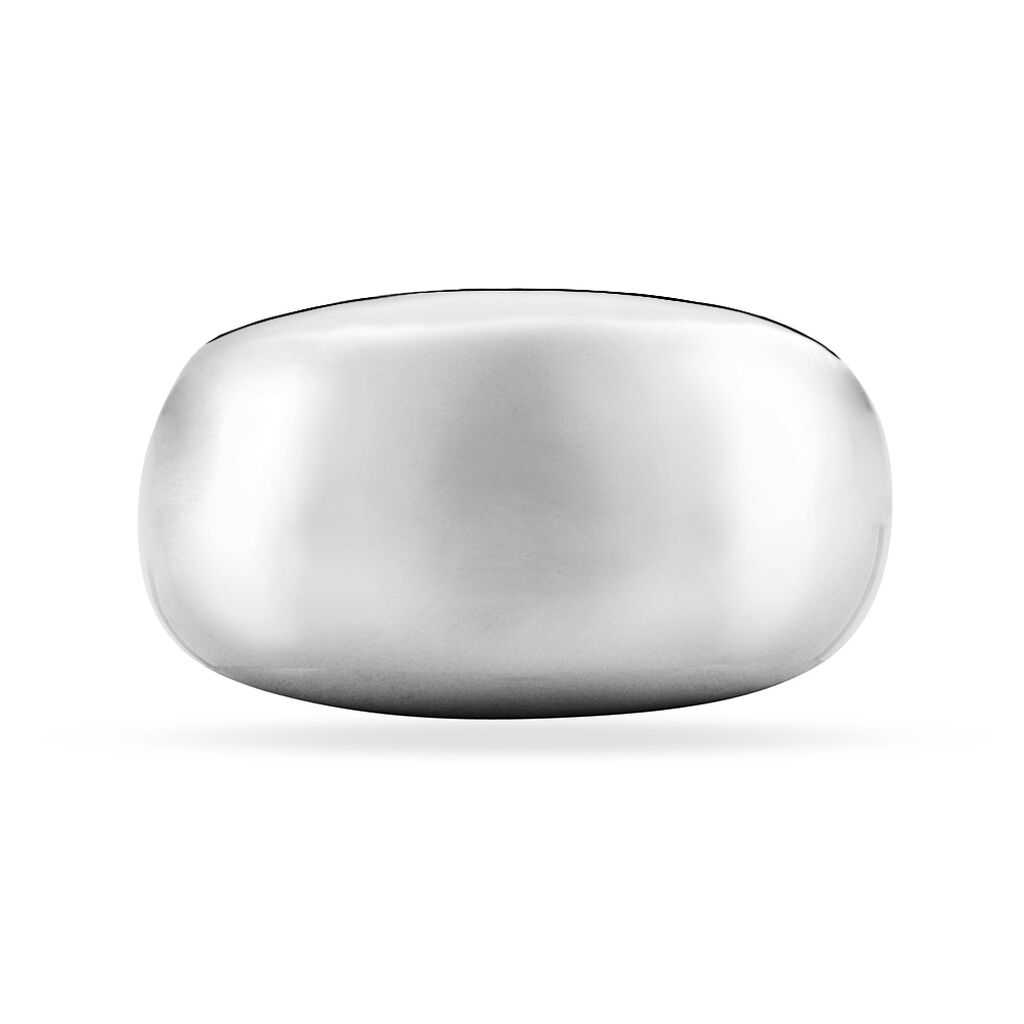 Bague Cleoria Acier Blanc