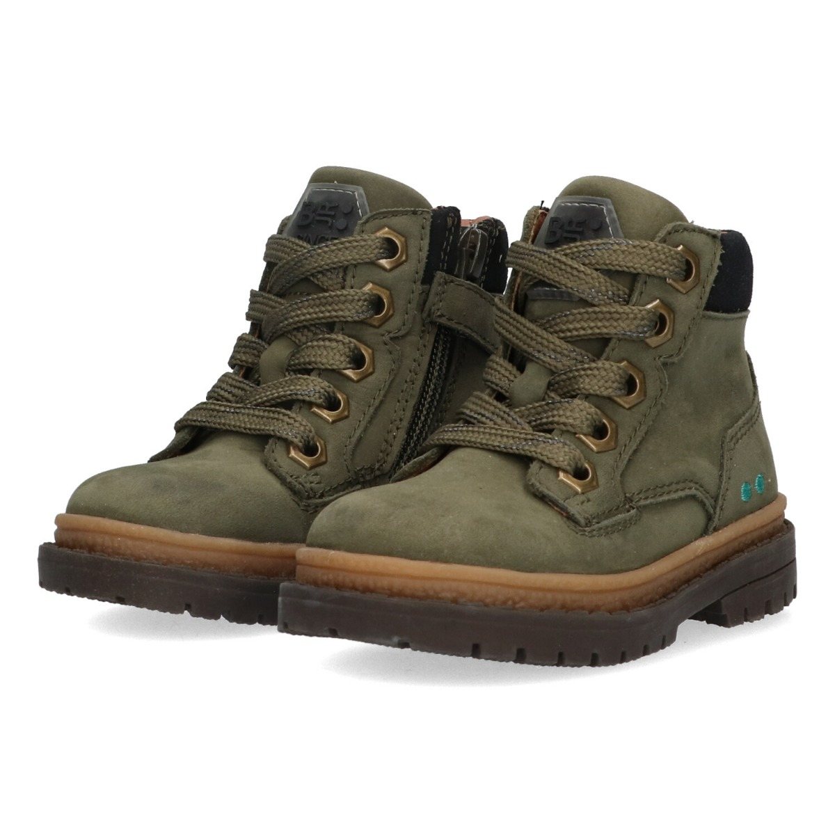 Thijs Trail - Biker Boots Bunnies Groen