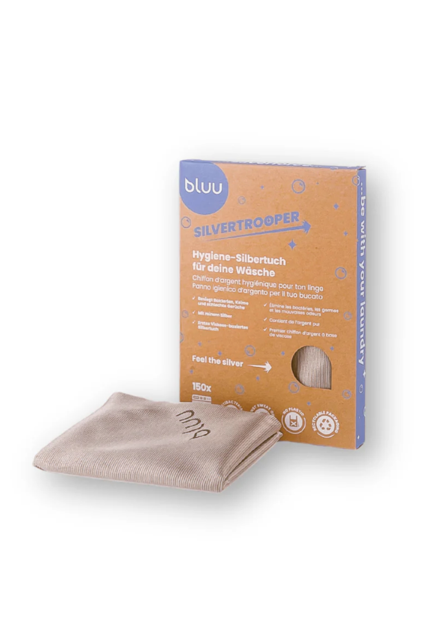 bluu Silbertuch silvertrooper 1 Stk.