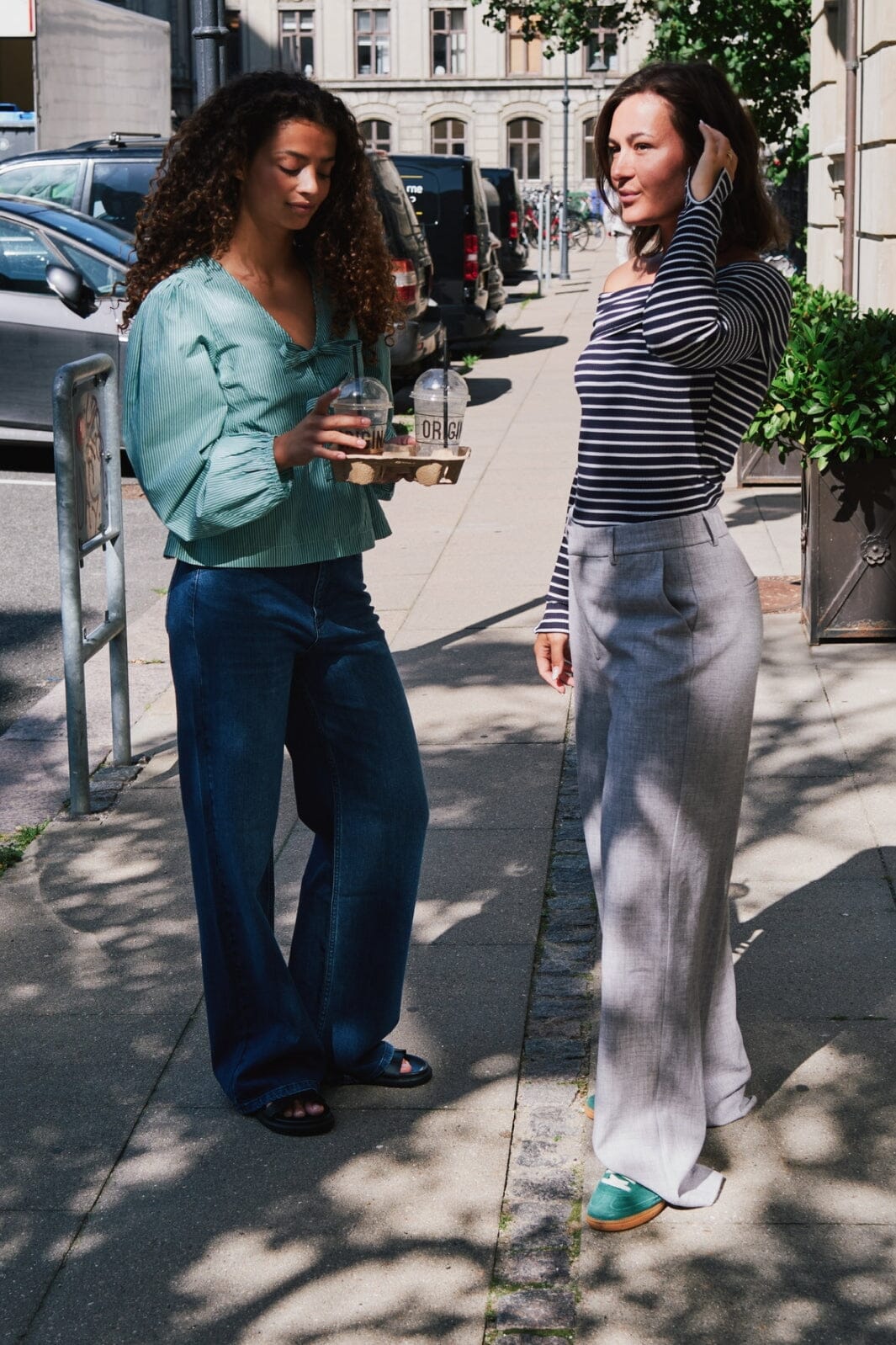 Neo Noir Carla Denim Pants