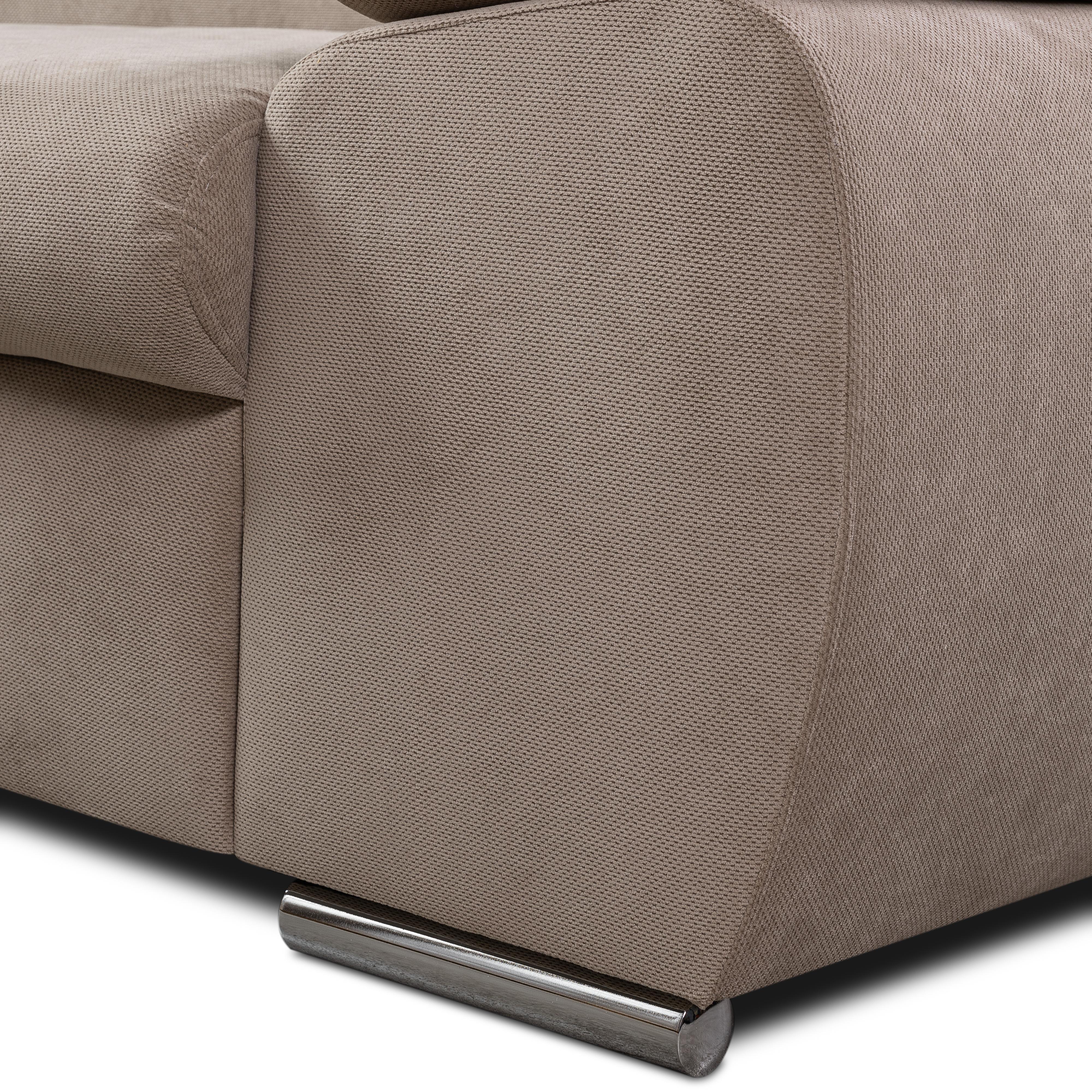 TRINO ANGLE GAUCHE CONVERTIBLE TAUPE PRETTY 2