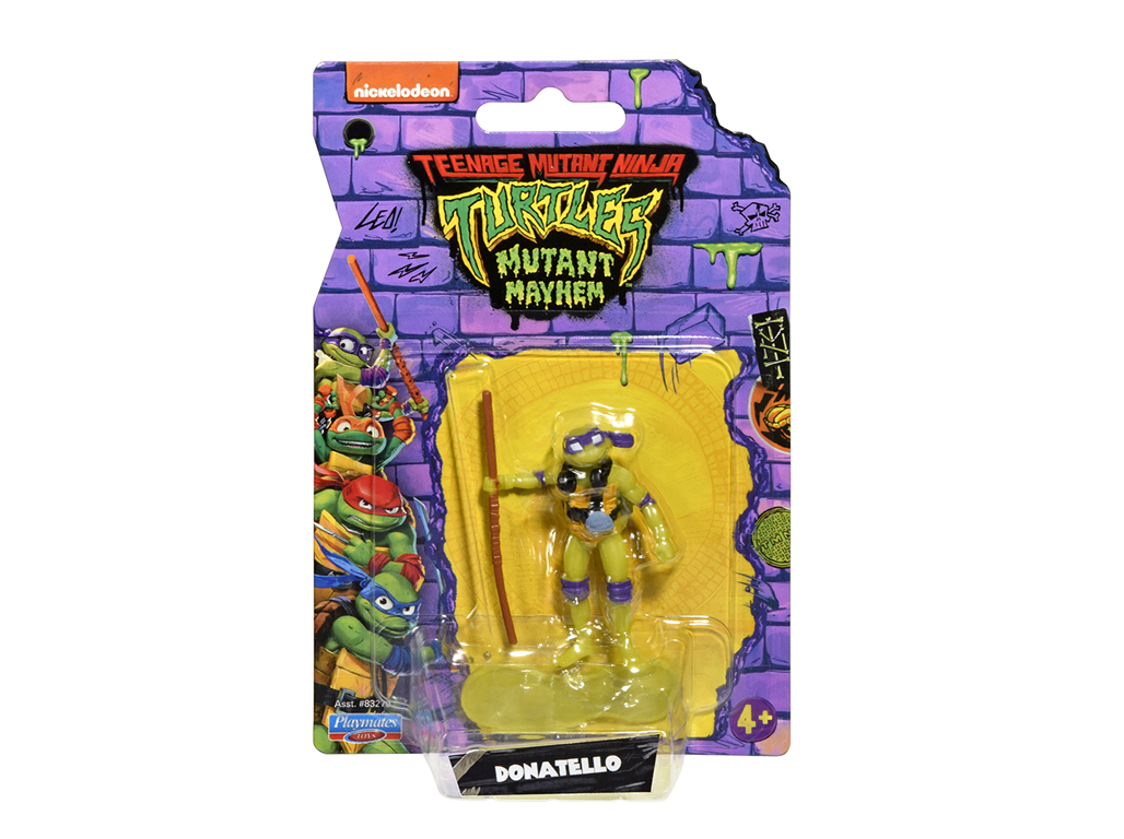 MINI FIGURA TARTARUGAS NINJA MODELOS SORTIDOS