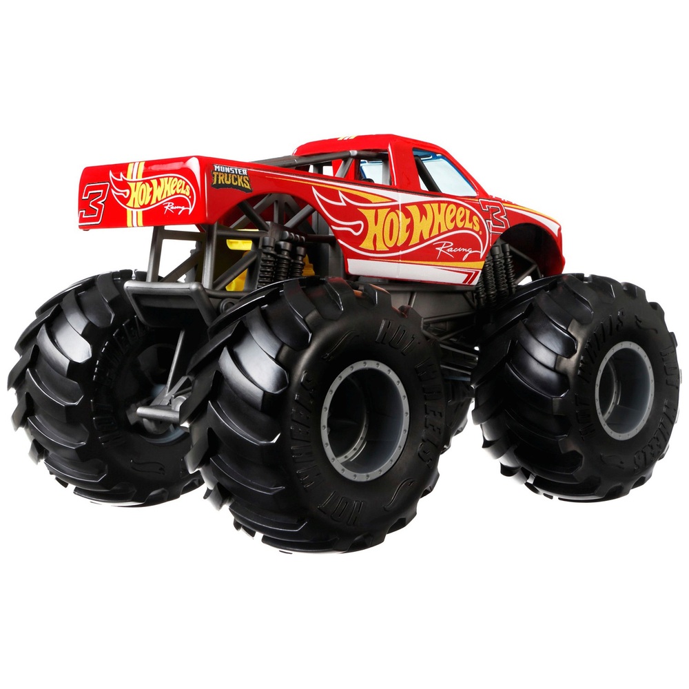 Hot Wheels Monster Trucks im Maßstab 1:24 – Hot Wheels Racing 3 Die-Cast-Spielzeugfahrzeug