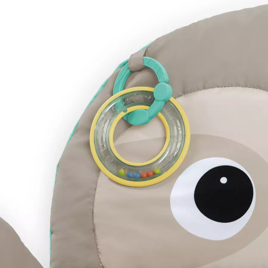 Bright Starts Tummy Time Prop & Play™ Faultier Aktivitätsmatte