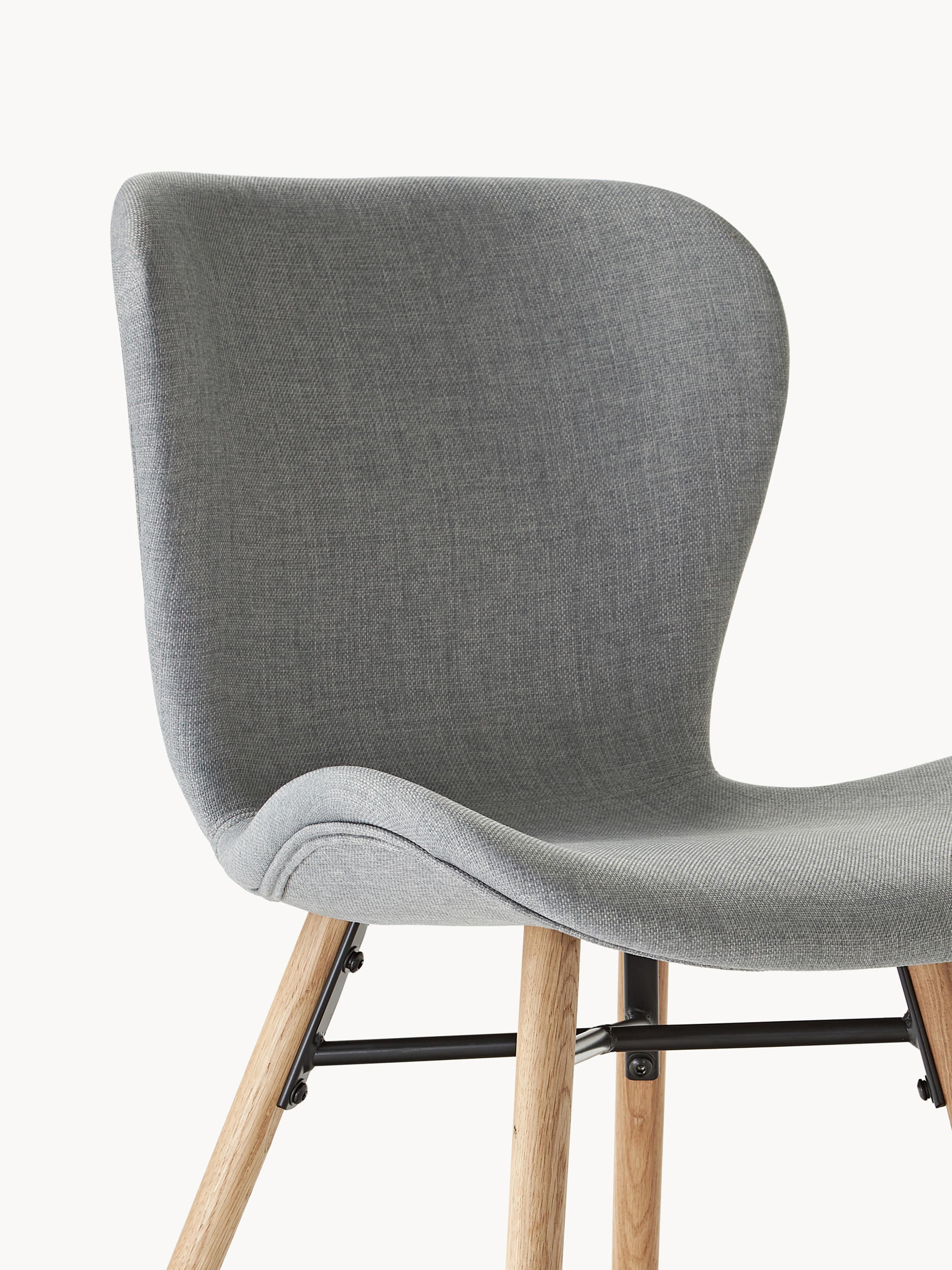 Gestoffeerde stoelen Batilda, 2 stuks