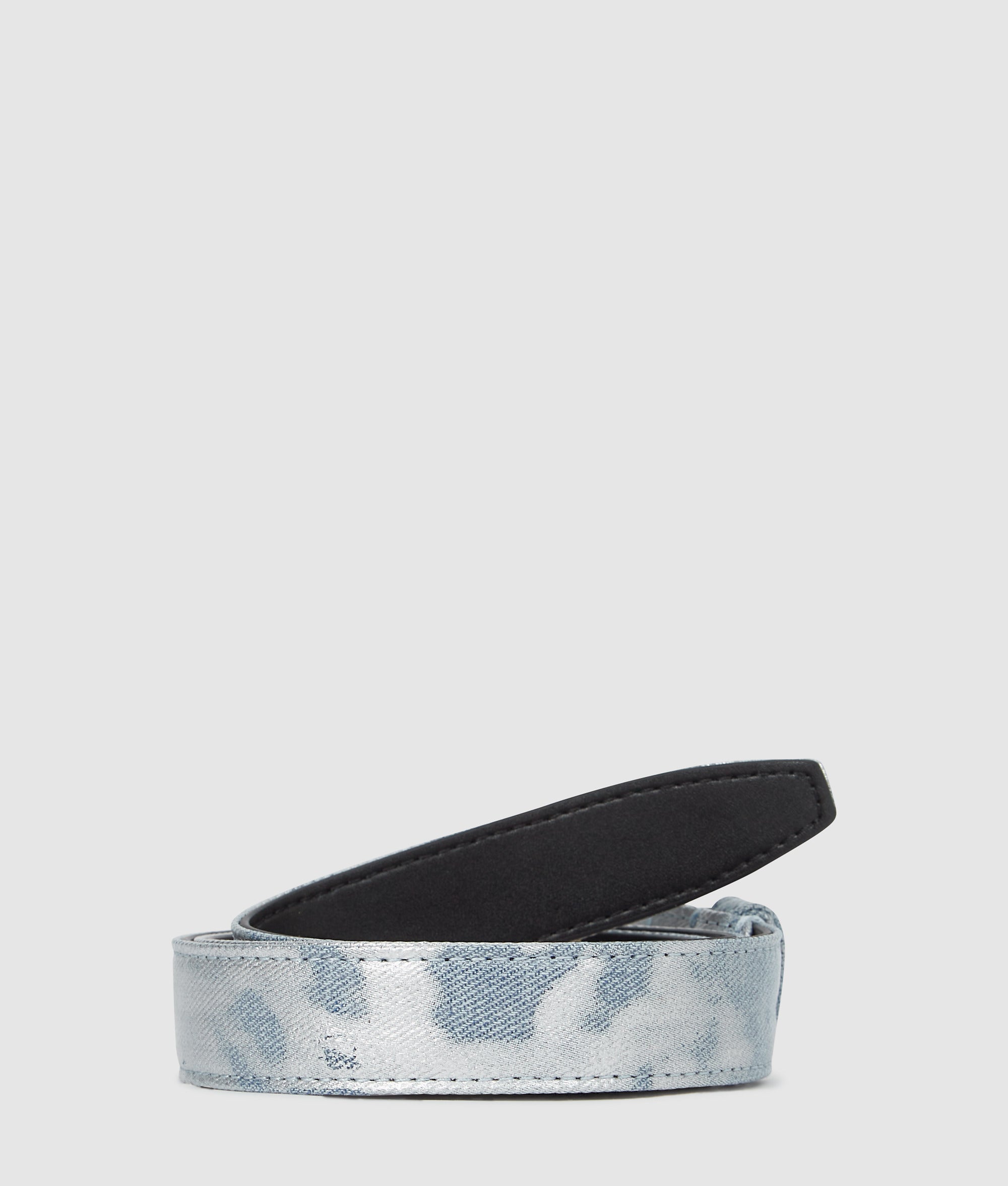 K-logo denim riem