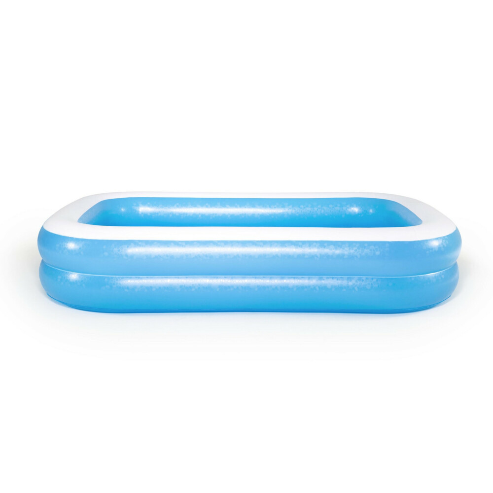 Bestway Familiebad Rechthoek Blauw 262 cm