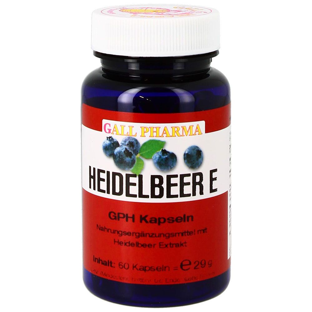 GALL PHARMA Heidelbeer E GPH Kapseln