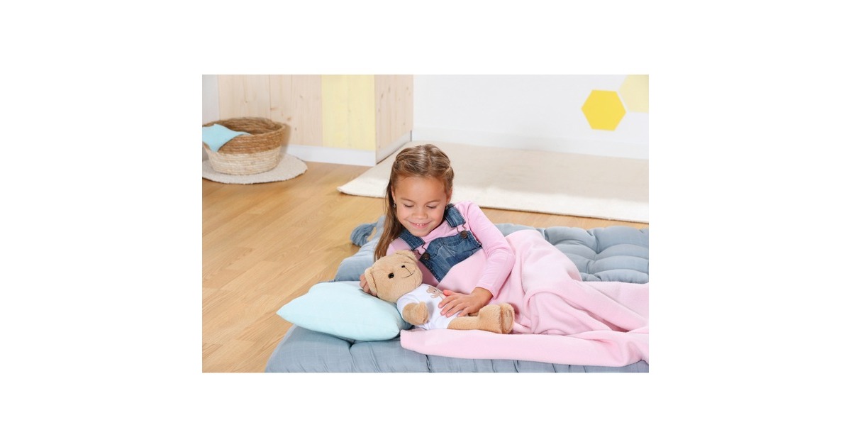 ZAPF CreationBABY born - Beer wit Pluchenspeelgoed