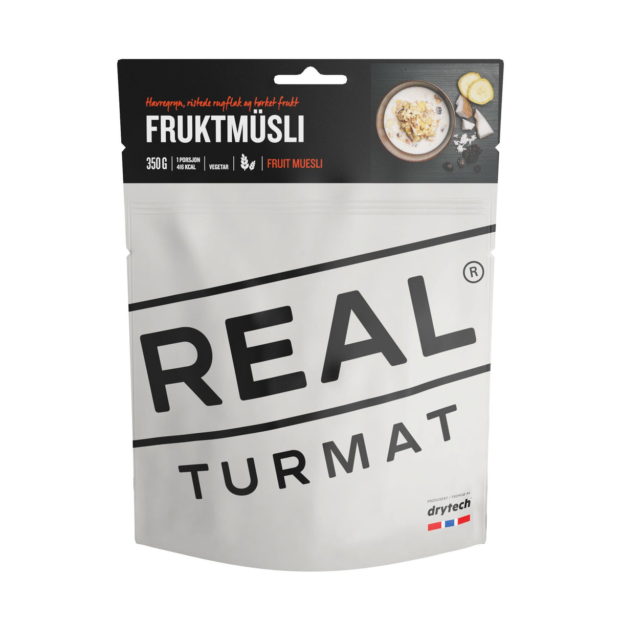 REAL<br>Fruktmusli med eple
