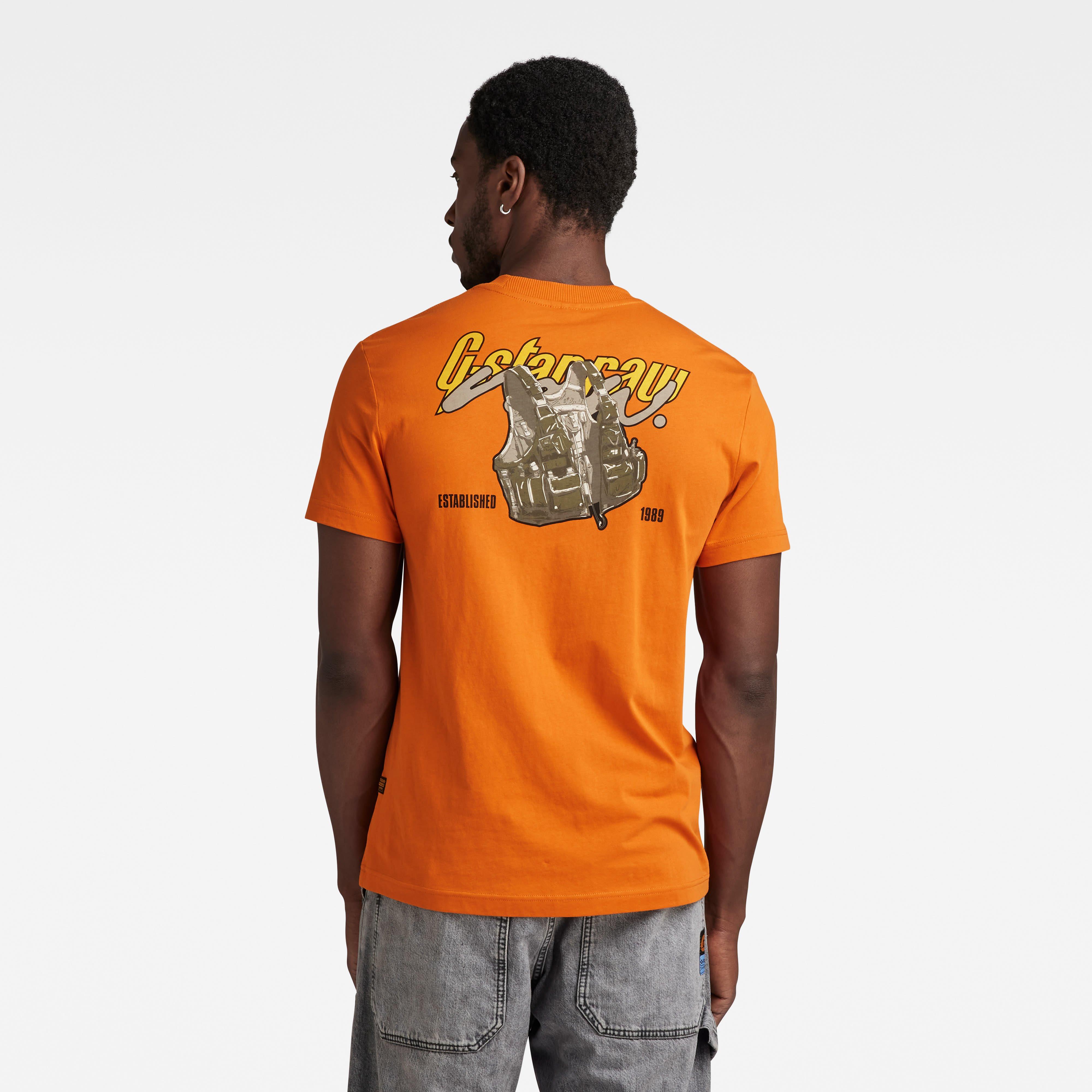 G Star Vest Back Grpahic T shirt