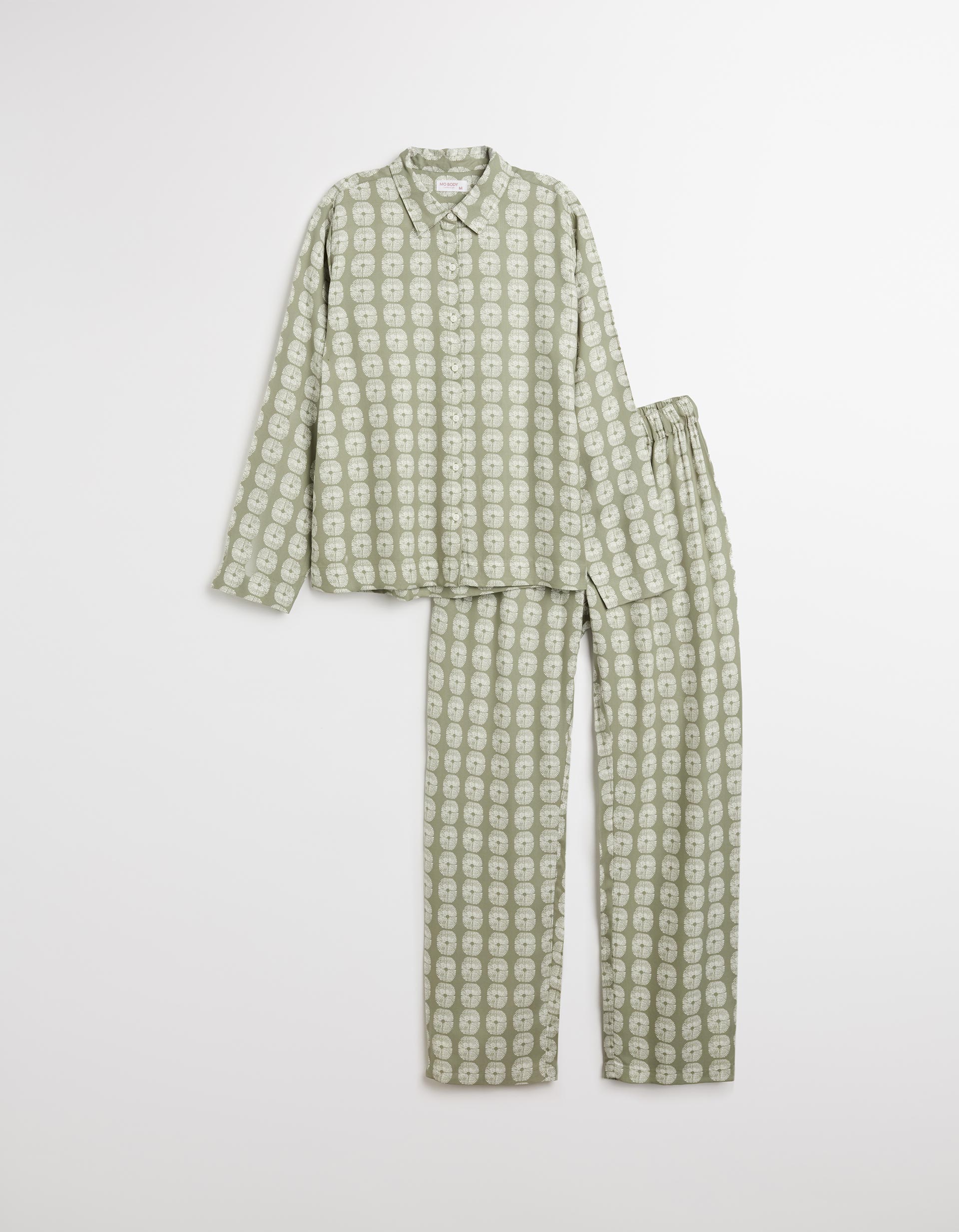 Pijama Viscose, Mulher, Cinzento Claro