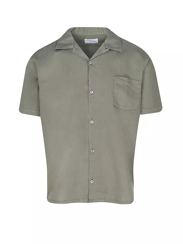 COLORFUL STANDARD Hemd Regular Fit  olive