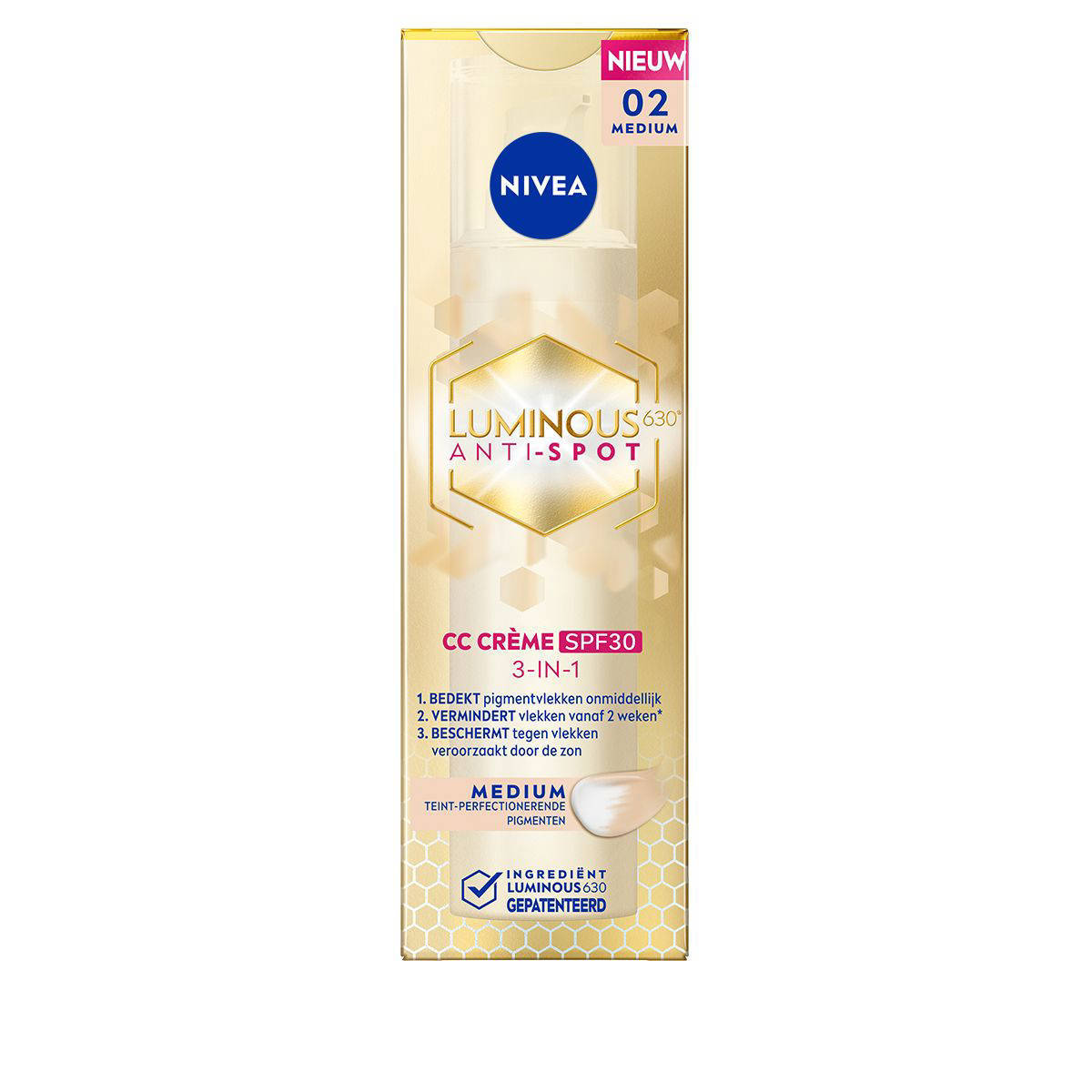 NIVEA Cellular Luminous630 CC Fluid - medium - SPF30 - 40 ml