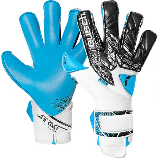 Reusch Luvas de Guarda-redes Attrakt Aqua Evolution Goalkeeper Gloves 5570455-1126 9 Branco