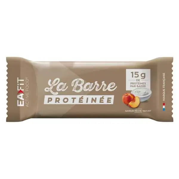 Barra de proteína Eafit sabor iogurte de pêssego 46g