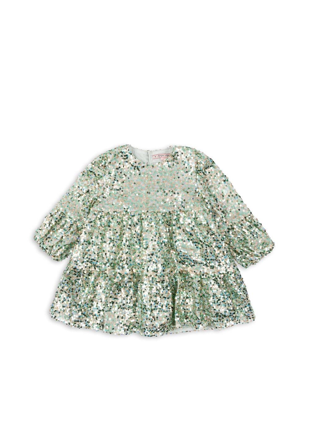 Konges Sløjd Lila Sequins Dress green