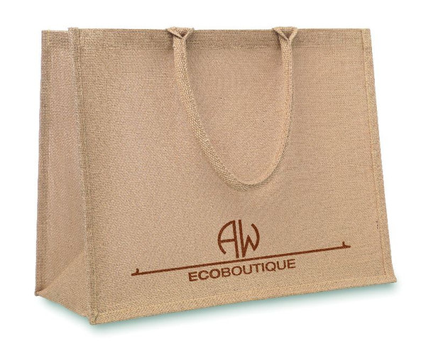 GiftRetail MO8965 - BRICK LANE Sac shopping en jute