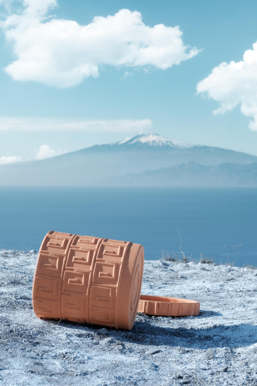 Seletti Magna Graecia Greca bloempot terracotta